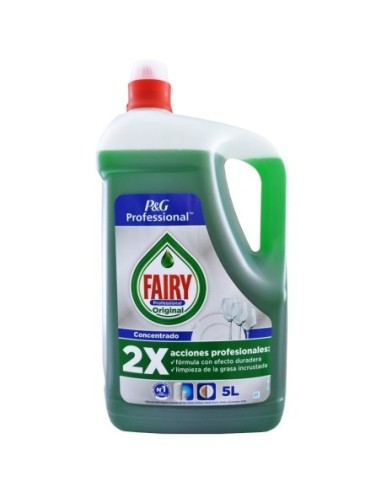 Detergente líquido para lavado manual Fairy. 5 lt.