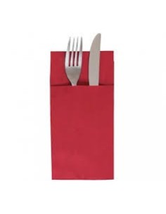 Servilletas 40x40 cm Canguro Burdeo