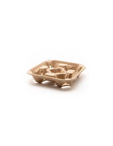 Portavasos Fibra Papel 2/4 uds.