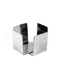 Servilletero Miniservis 20x20 cm Inox