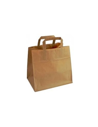 Bolsa Kraft con Asa 30+16x34 cm