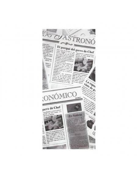 Bolsa Antigrasa News 12+7x24 cm