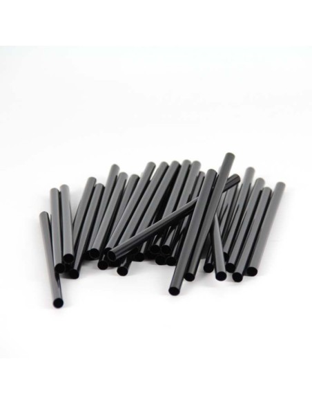 Pajitas PLA Negra 0,8 x 18 cm