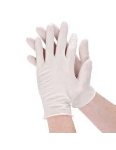 Guante Latex Blanco S