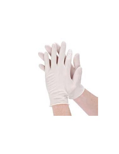 Guante Latex Blanco M