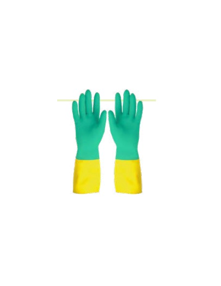 Guantes Bicolor M